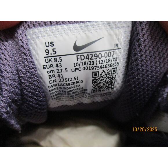 USED Nike Air Max Plus Drift Men\'s Shoes ,Iron/Dark Raisin/ Violet/Concord-9.5 main image 6
